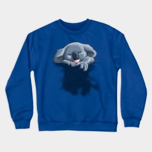 koala sleeping Crewneck Sweatshirt